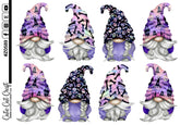 XL Purple Halloween Gnomes
